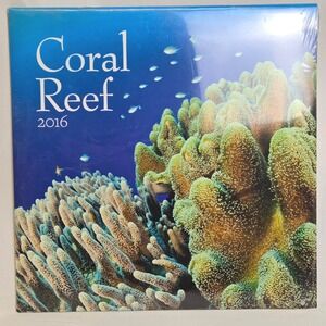 2016 Coral Reef Wall Calendar, 12" x 12", 8940016, New Sealed